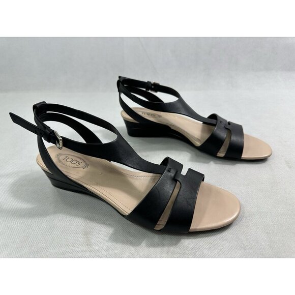 Tod's Adjustable Buckle Cinturino Sandals Women’s 8.5 Read - Picture 1 of 12